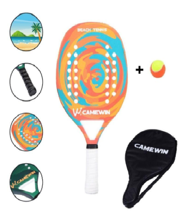 Beach Tennis Pure Carbon Racket